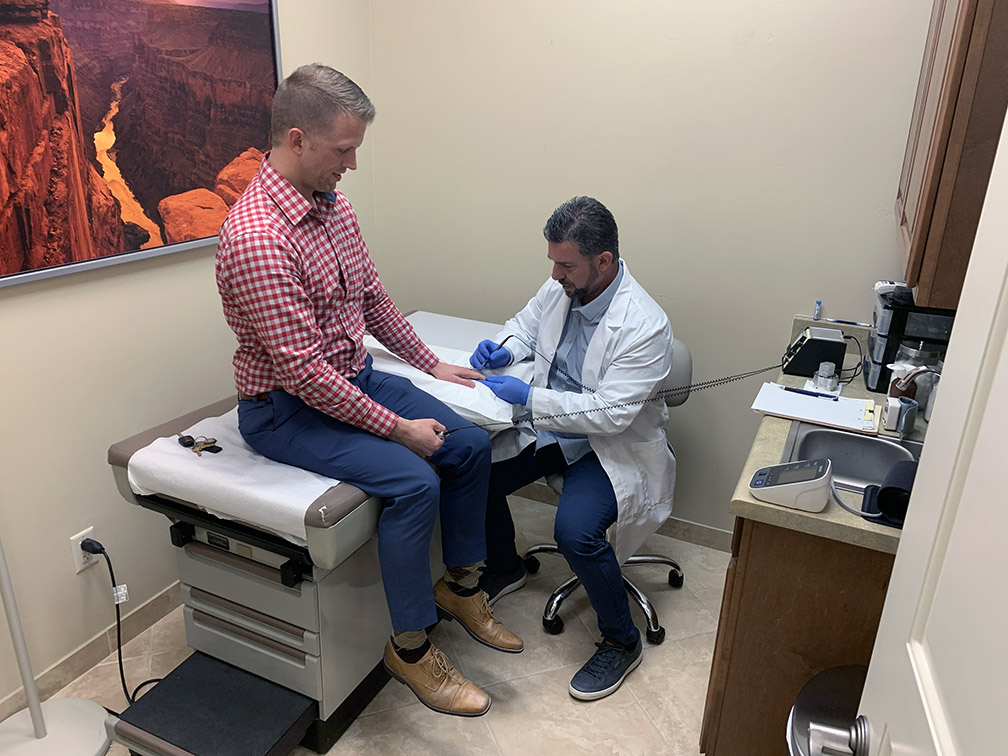 Electro-dermal screening (EDS)